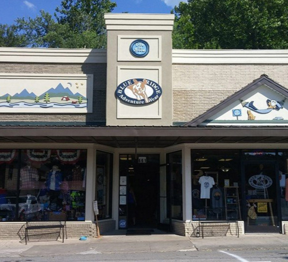 Blue Ridge Adventure Wear Storefront