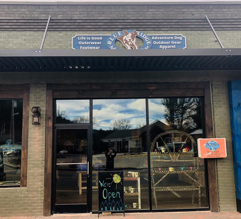 store-mccayesville Blue Ridge Adventure Wear Storefront